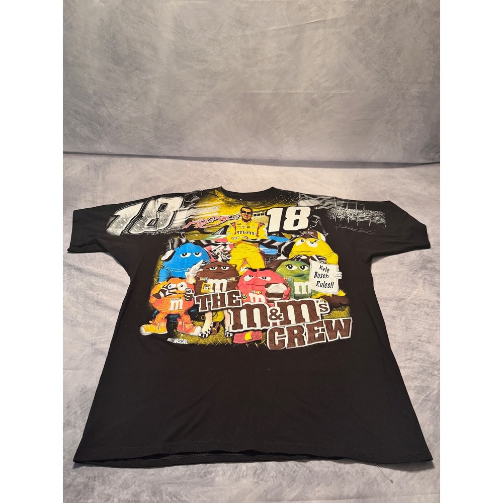 Kyle Busch racing tshirt Joe Gibbs racing official shirt‎ size 2X